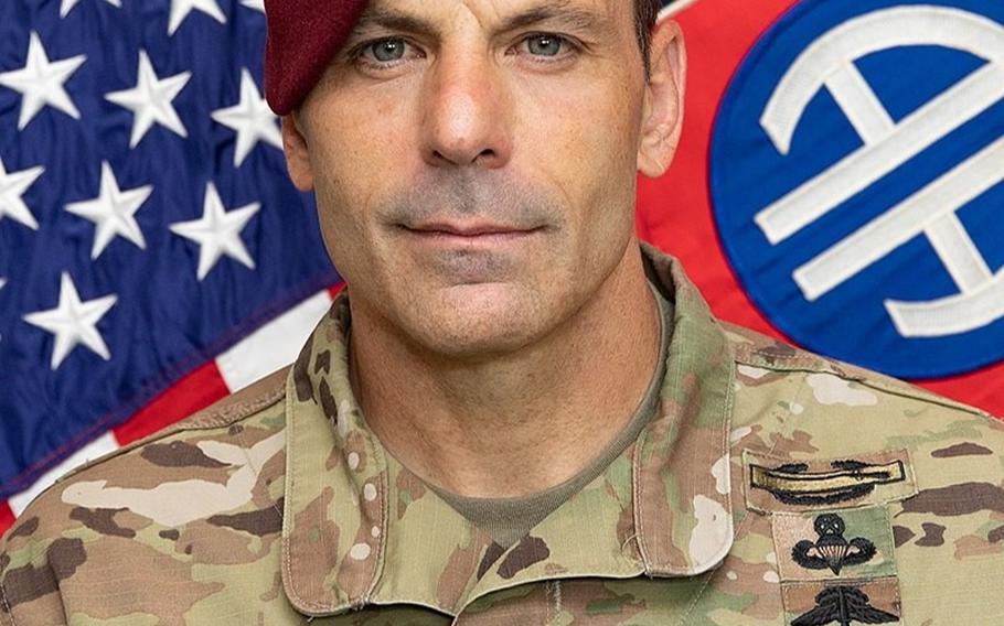 Maj. Gen. Christopher Donahue, commander of the 82nd Airborne Division.