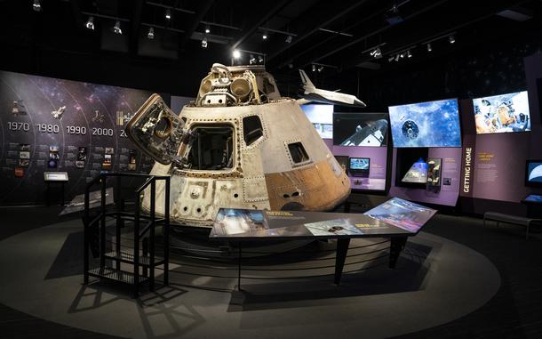 An exhibit in the Great Lakes Science Center and NASA’s Glenn Research Center in Cleveland. The Cleveland Orchestra will partner with the centers for Total Eclipse Fest, with a free concert on April 7.
