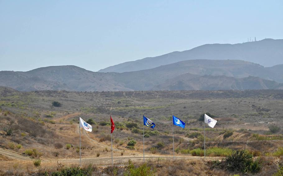 Proposed site for a new public cemetery and veterans cemetery southeast of the intersection of The 91 Freeway and The 241 Toll Road in Anaheim, Calif.
