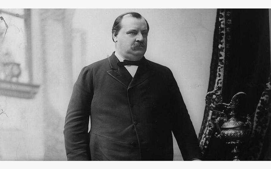 President Grover Cleveland during his first term in 1888. 