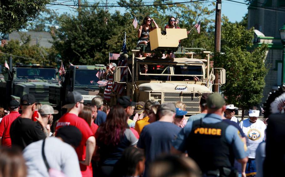 The John Basilone Parade, in Raritan, N.J., Sunday, Sept. 19, 2021.