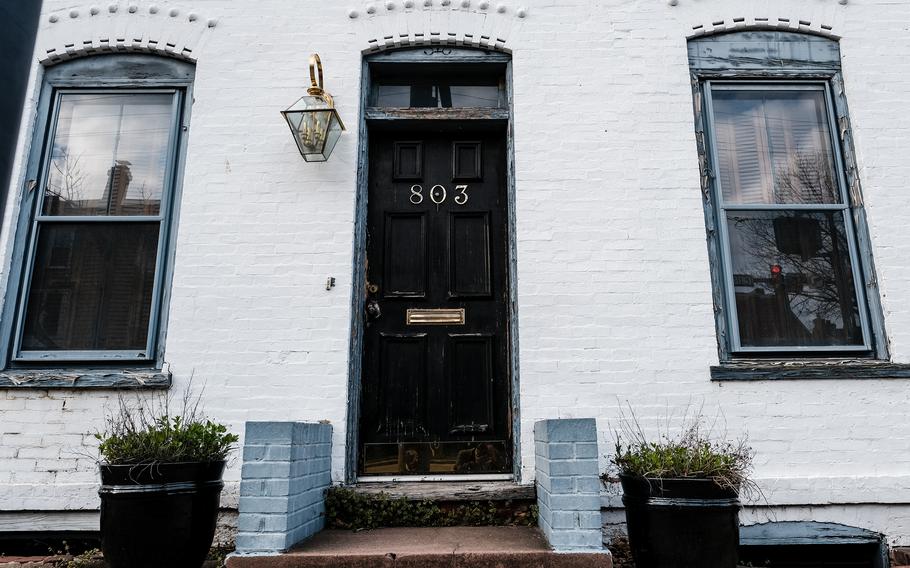 The home at 803 Gibbon St. was a boardinghouse for Black travelers in Alexandria, Va. 