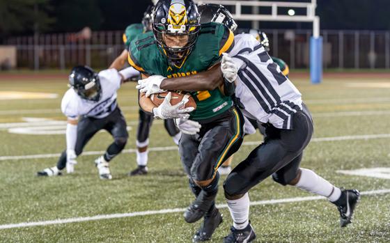 In their three games so far this season, Jeremiah Georges and Zama American have given up just 14 points, alll in a Sept. 8 road game against Hajime Reed and Robert D. Edgren.