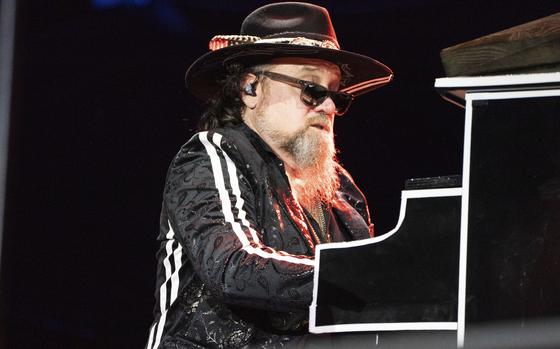 Peter Keys of Lynyrd Skynyrd performs during CMA Fest on June 6, 2024, in Nashville. The band is scheduled to play in Munich and Halle, Germany, this summer.