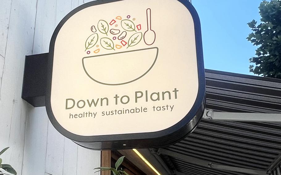 At Down to Plant in Tokyo, vegans will find a cornucopia of salads, from the ethnic curry topped with green curry and avocado to the Korean spicy chicken made with plant-based yangnyeom chicken and rice.