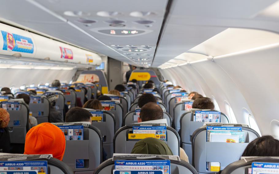 An airline industry trade group says despite the downsizing, today’s airplane seats “continue to meet or exceed federal safety standards.”