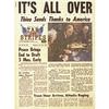 A front-page banner headline in the Jan. 29, 1973, edition of Stars and Stripes hails the end of U.S. involvement in the Vietnam War with the signing of the Paris Peace Accords.