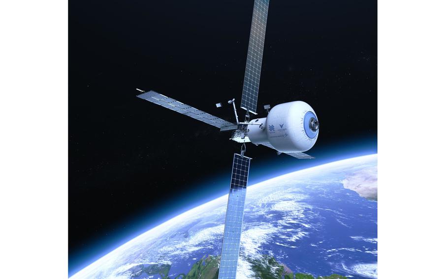 An artist rendering of Starlab, the private space station being proposed by Nanoracks in collaboration with Lockheed Martin. NASA is looking to the private sector to develop the successor to the International Space Station, which has been in operation for more than 20 years. MUST CREDIT: Image courtesy of Nanroacks.