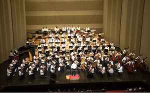 The U.S. 7th Fleet Band performed a joint concert with the Yokosuka Symphony Orchestra at the Yokosuka Arts Theatre in Yokosuka, Japan, Sept. 10, 2023.