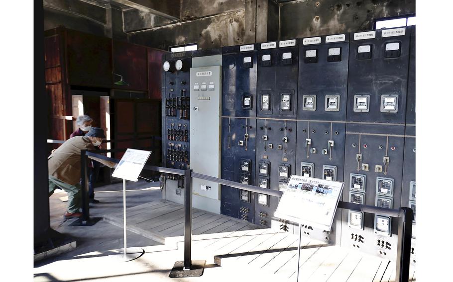 The second floor of the building, where visitors can see switchboards and bullet marks up close, became accessible recently after the completion of preservation and repair work. 