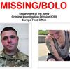 Staff Sgt. Jonathan Lane is pictured in undated photos released by the U.S. Army Criminal Investigation Division July 6, 2023. Lane, a U.S. soldier stationed in Ansbach, Germany, was reported missing last year. The Army announced April 5, 2024, that Lane had been found and taken into custody.