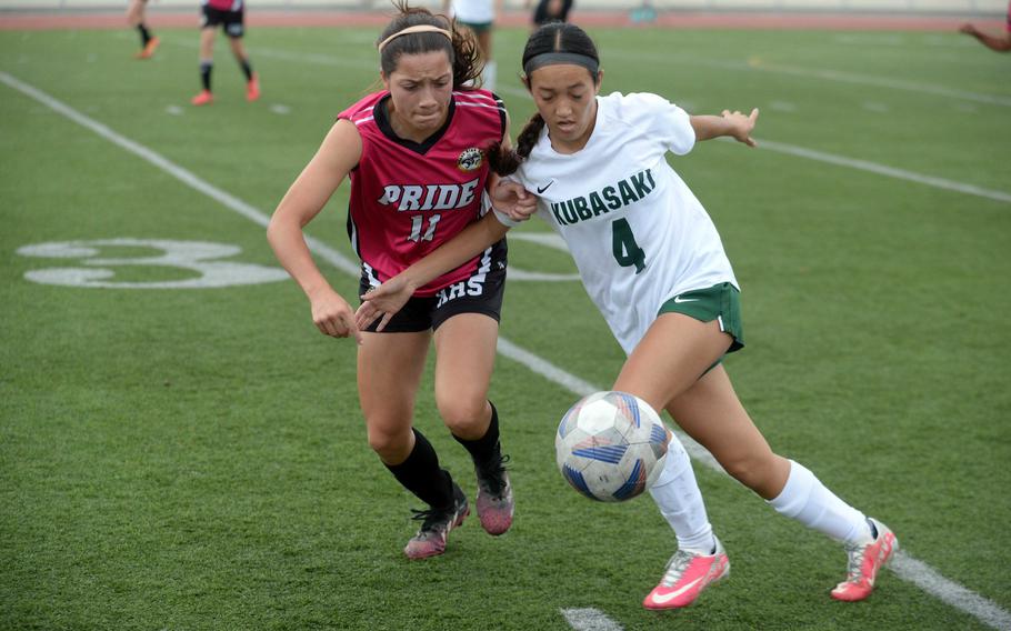 Juniors Emmah Strong and Sakura Lopez are back to bolster Kadena's and Kubasaki's lineups.