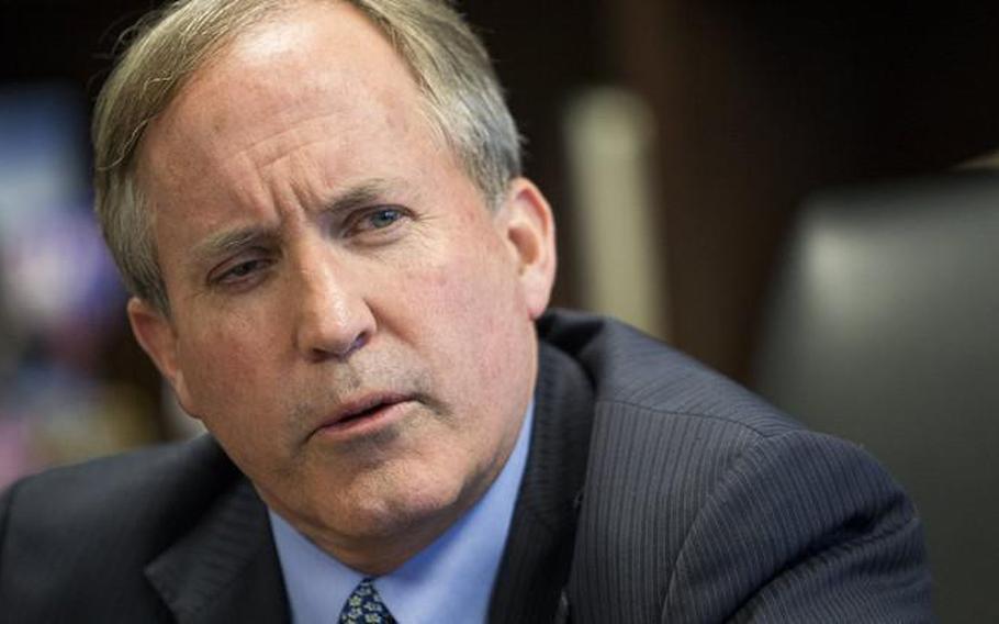 Texas Attorney General Ken Paxton’s lawsuit targets the federal vaccine mandate for contractors. 