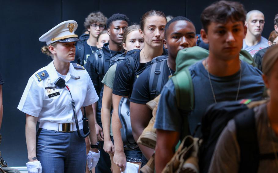 A group of cadets.