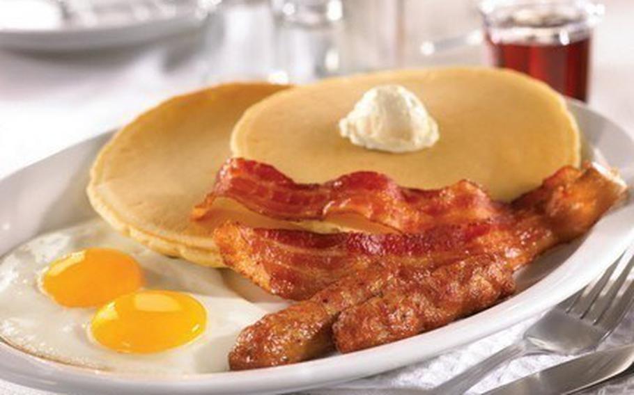 Veterans and active military personnel get a free Build Your Own Grand Slam at Denny’s on Nov. 11, from 5 a.m. to noon. 
