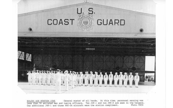 Coast Guard Station Biloxi in 1946. U.S. Coast Guard