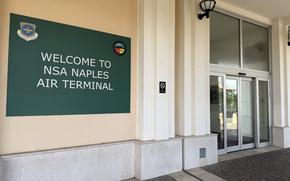 Dozens of U.S. military families voluntarily leaving bases in the Middle East have been arriving at U.S. Naval Support Activity Naples in Italy since Thursday. The families are arriving on flights from Bahrain and staying in Naples temporarily before moving to their end destination.
