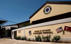Patriot Express flights to and from Incirlik Air Base, Turkey, shown here, will be discontinued beginning  Oct. 1, 2025, according to U.S. Transportation Command. Also losing Patriot Express service are Naval Support Activity Naples and Naval Air Station Sigonella in Italy; Naval Station Rota, Spain; and Naval Activity Souda Bay, Greece, a July 1 command statement said.
