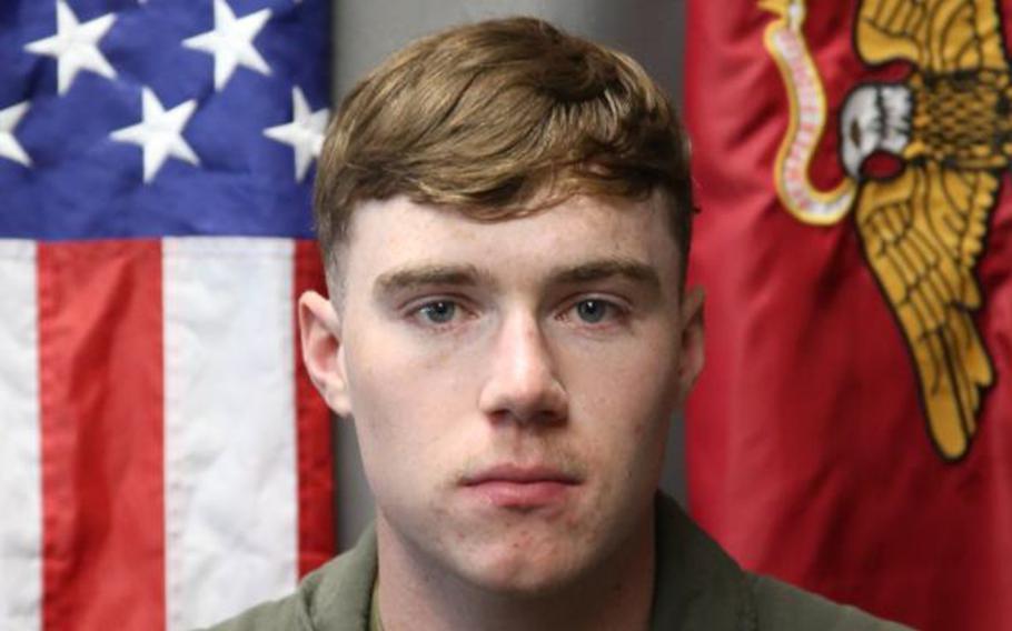 U.S. Marine Corps Cpl. Seth D. Rasmuson, 21, of Johnson, Wyoming.
