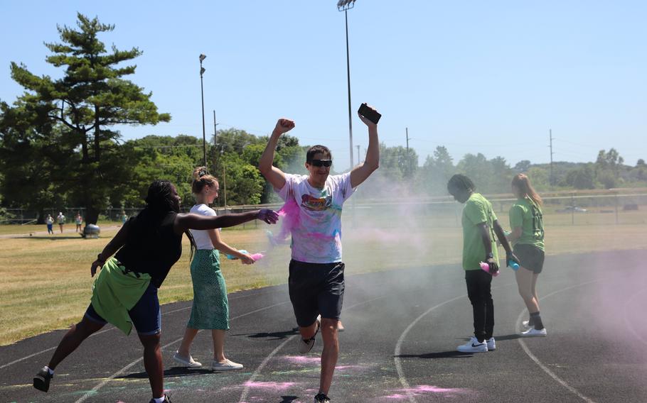 Colorfest events at Wright-Patterson Air Force Base kicked off with the 1.5-mile Color Run.