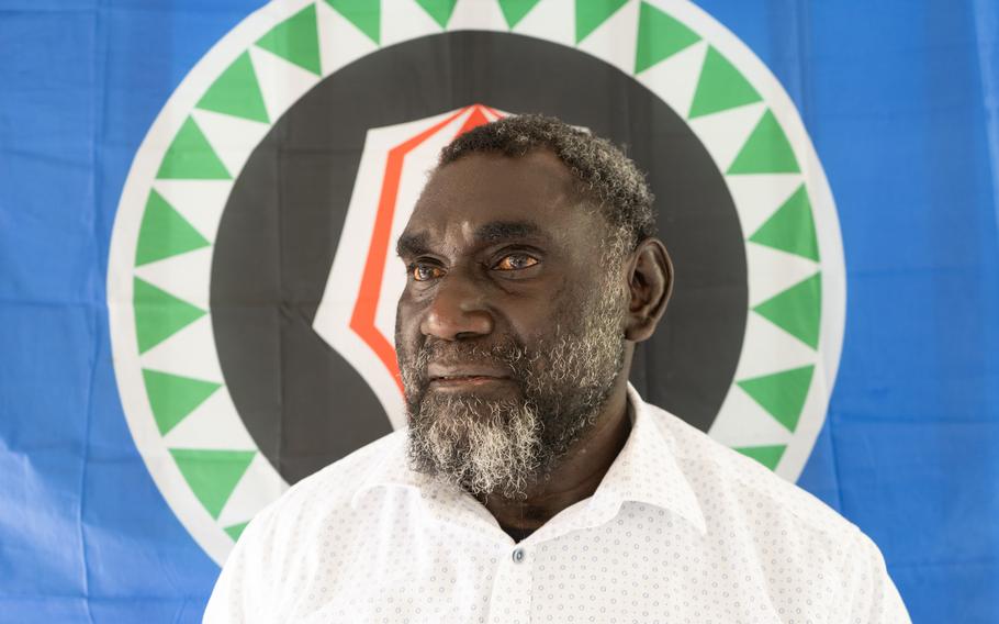 Bougainville’s president, Ishmael Toroama. 