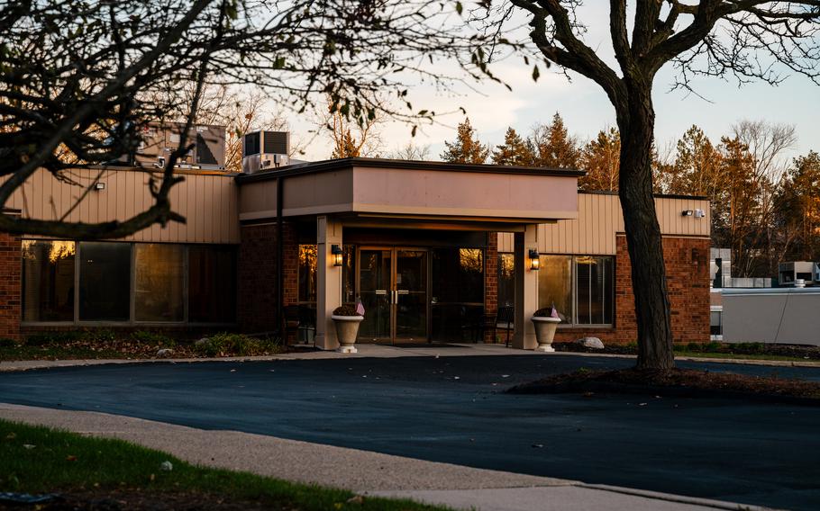 Franklin Terrace Apartments, a senior living facility in Southfield, Mich., on Nov. 14. 