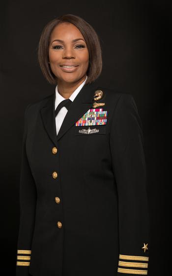 Erica Dobbs, a retired Navy commander, founded Dobbs Defense Solutions in 2019 providing technology services and business intelligence to government agencies. 