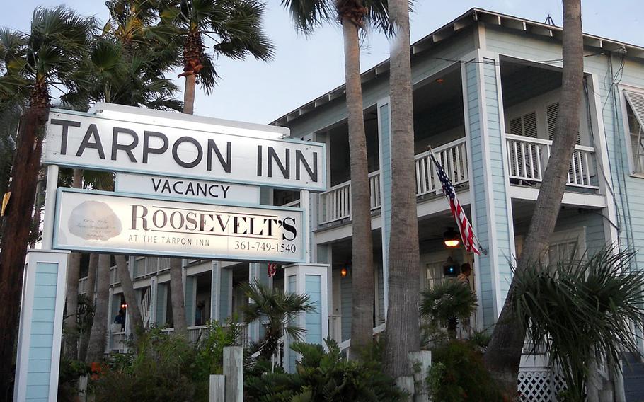 The Tarpon Inn in Port Aransas, Texas, is on the National Register of Historic Places; its guests have included movie stars, millionaires and politicians. 