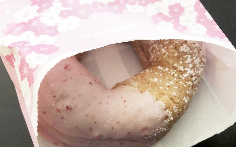 Mister Donut's limited-edition sakura and mochi-infused treats have been flying off shelves since they debuted in Japan on Feb. 28, 2024.