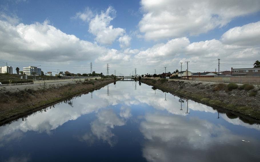As much as 4 million gallons of untreated sewage spilled into the Dominguez Channel, which runs into Los Angeles Harbor. 