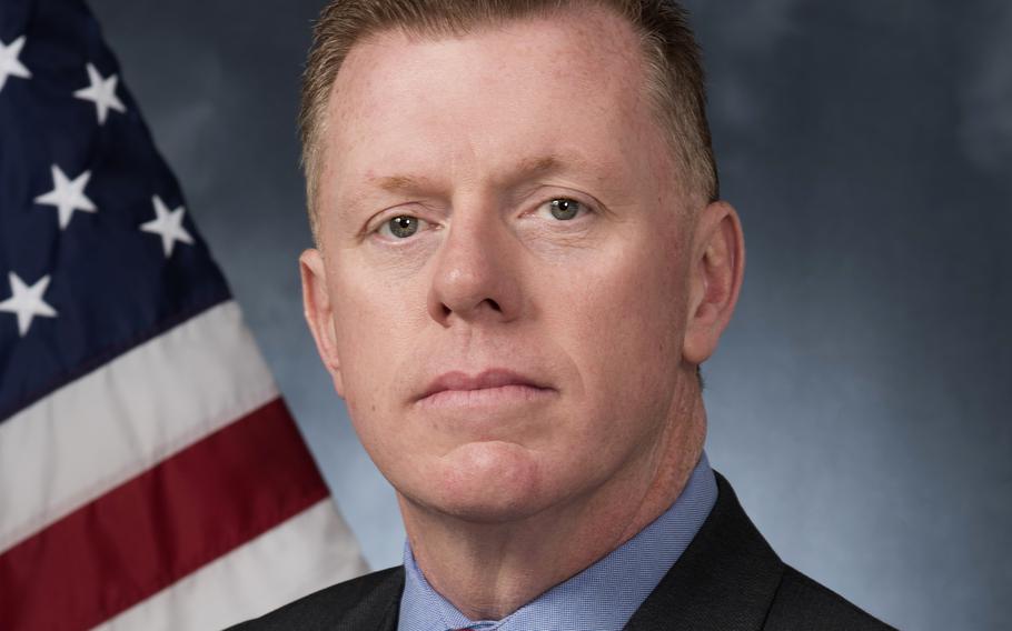 This image provided by the U.S. Secret Service shows James Murray in a June 2018, photo, in Washington. Murray, the Secret Service director, is delaying his retirement as the agency deals with an inspector general’s investigation and congressional inquiries related to missing text messages around the time of the Jan. 6 attack on the U.S. Capitol. Agency spokesman Anthony Guglielmi says Murray will remain in his role “for the betterment of the agency” and to see the agency through the investigations.