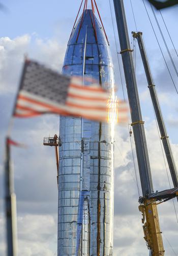 A prototype of Starship in September 2022. 