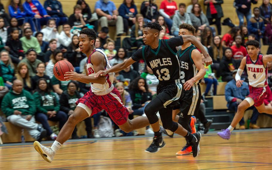 Basketball teams such as Aviano and Naples haven’t been in action on the court since the DODEA-Europe championships in February 2020.