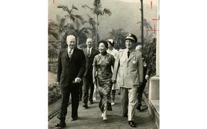 Taipei, Taiwan, June 19, 1960: A smiling President Dwight D. Eisenhower walks with Taiwanese President Chiang Kai-shek and his wife. The president received a warm and enthusiastic welcome as he landed in the free Republic of China the day before, with a massive crowd of some 500,000 lining the streets of the presidential route, “forgetting their traditional reserve and decorum bursting into jubilant fires of welcome,” according to news reports at the time. Welcomed by Taiwan President Chiang Kai-shek, Eisenhower reiterated U.S.’s support of Taiwan in a brief statement upon arrival. “The ideals that we share; our common commitment to self government in our respect countries; our aspiration for a world of freedom, just peace and friendship under the rule of law; all of these demand of us - and all the Free World - increased vigilance and closer cooperation in the face of the threats posed by communist imperialism.” Standing beside Chiang Kai-shek the president continued, “I bring you the personal assurance of America’s steadfast solidarity with you and your government in the defense of these ideals and in the pursuit of our common aspirations." The president was on a whirlwind tour of Asia, making stops in Japan, Okinawa, Philippines, Taiwan and South Korea.

Looking for Stars and Stripes’ historic coverage? Subscribe to Stars and Stripes’ historic newspaper archive! We have digitized our 1948-1999 European and Pacific editions, as well as several of our WWII editions and made them available online through https://starsandstripes.newspaperarchive.com/

META TAGS: Pacific; Taiwan; Republic of China; president; head of state; foreign relations; diplomacy; speech; parliament; presidential visit; first lady