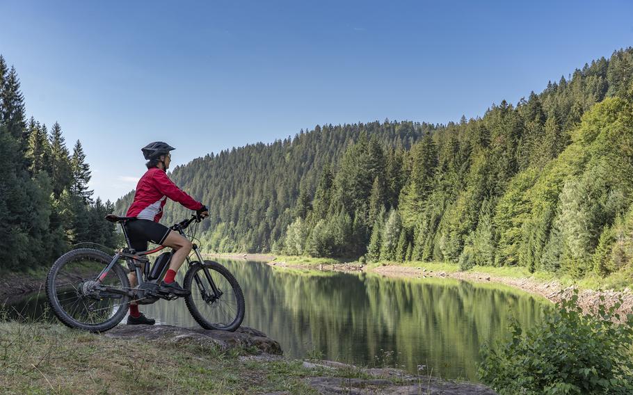 Mountain bike rentals are available from Baumholder Outdoor Recreation. 