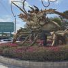 A view of the giant lobster in front of Rain Barrel Village, Islamorada, Fla. 