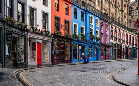Take a trip to Scotland with RTT Travel Ramstein on Sept. 23-30. Shown: Victoria Street in Edinburgh’s historic Old Town.