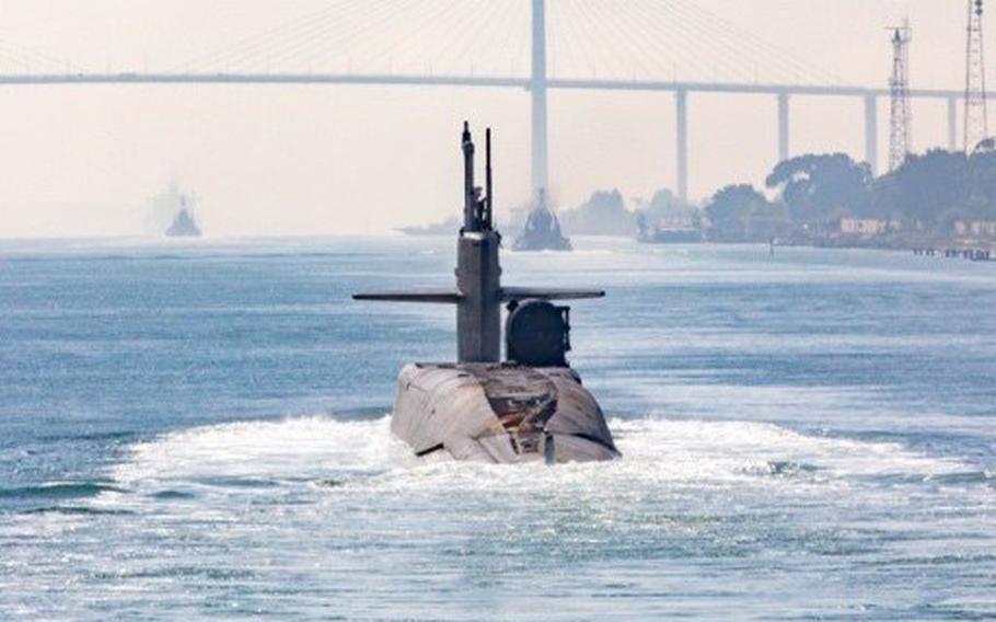 An Ohio-class submarine was deployed to U.S. Central Command's area of responsibility, the command announced on social media, Sunday, Nov. 5, 2023.