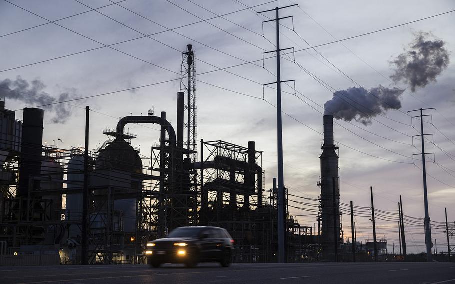 The Valero refinery. Port Arthur is home to three oil refineries, two liquid natural gas terminals and at least 40 other facilities that release toxins. 