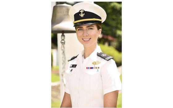 Merchant Marine Academy cadet Hope Hicks became known as Midshipman X after she first anonymously shared her account of being raped by a supervisor while at sea. In June, she came forward publicly, filing a lawsuit shortly before graduating from the academy.