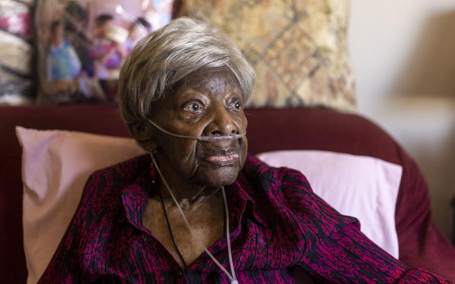 Ruth Wilson, 99, a sheet metal worker at the Navy Yard during World War II, is one of 600,000 African American "Rosie the Riveters" who helped win the war and expand the Black middle class. She is featured in a forthcoming documentary by Gregory Cooke.