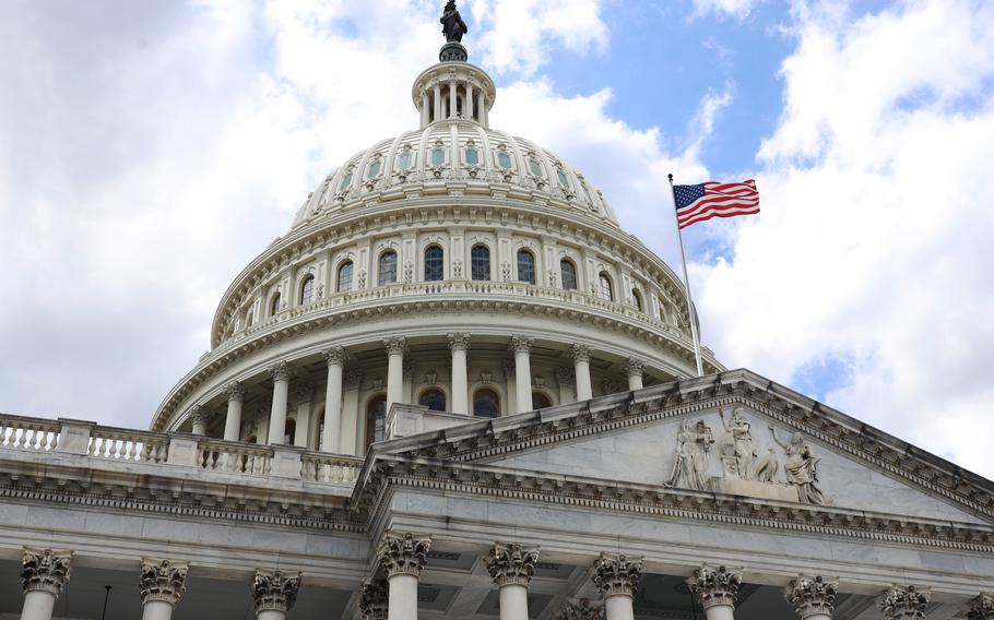 Capitol Hill stock photo taken in Washington D.C., April 6, 2022.