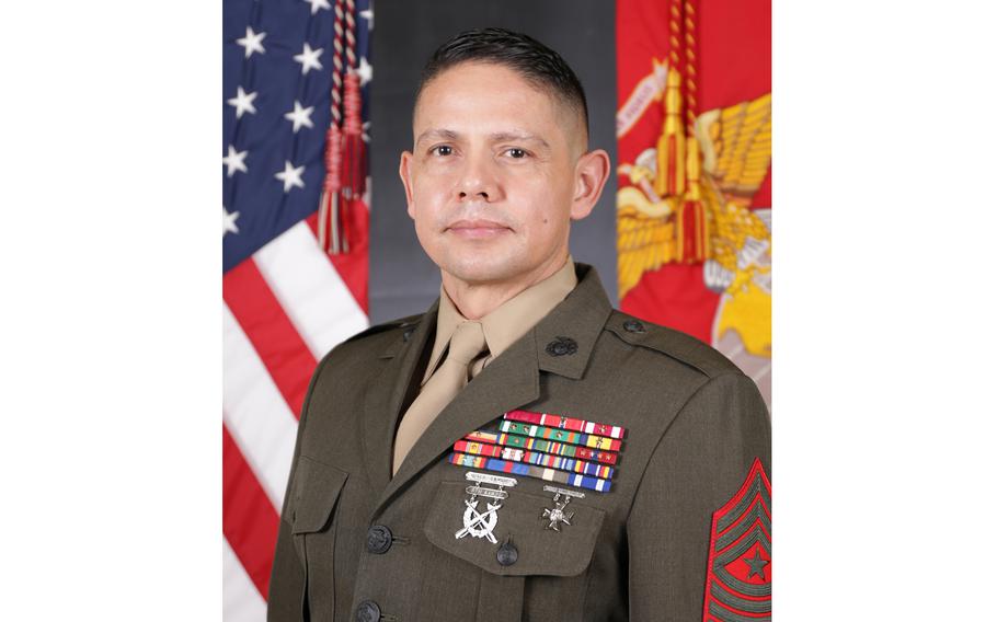 Sgt. Maj. Carlos A. Ruiz has been selected to serve as the 20th sergeant major of the Marine Corps. Ruiz is serving now as the command senior enlisted leader for the Marine Corps Forces Reserve and Marines Corps Forces South. He will replace Sgt. Maj. of the Marine Corps Troy E. Black during a relief and appointment ceremony slated for Aug. 8, 2023.