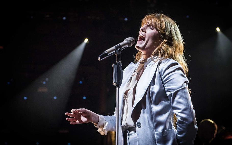 Florence Welch and her band, Florence + The Machine, are scheduled to perform Nov. 18 in London.