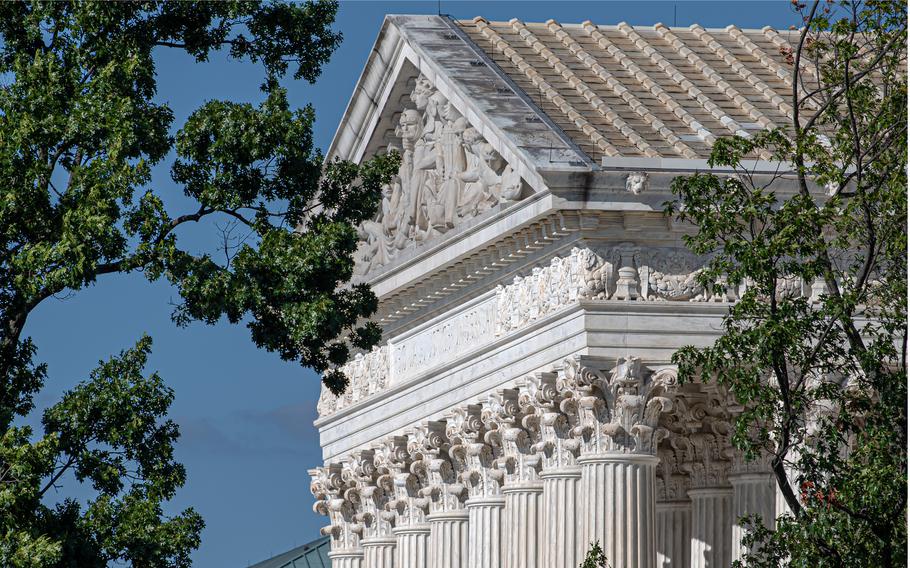 The Supreme Court building in Washington in September 2023. 