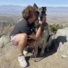 WeRateDogs founder Matt Nelson with his dog, Doug, in 2021. 