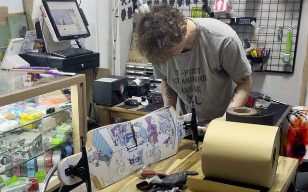 Soo Lee, Stallboards' soft-spoken, quick-to-laugh owner, left a corporate job to bootstrap a place where skaters, misfits and military members feel at home in Suwon, South Korea.