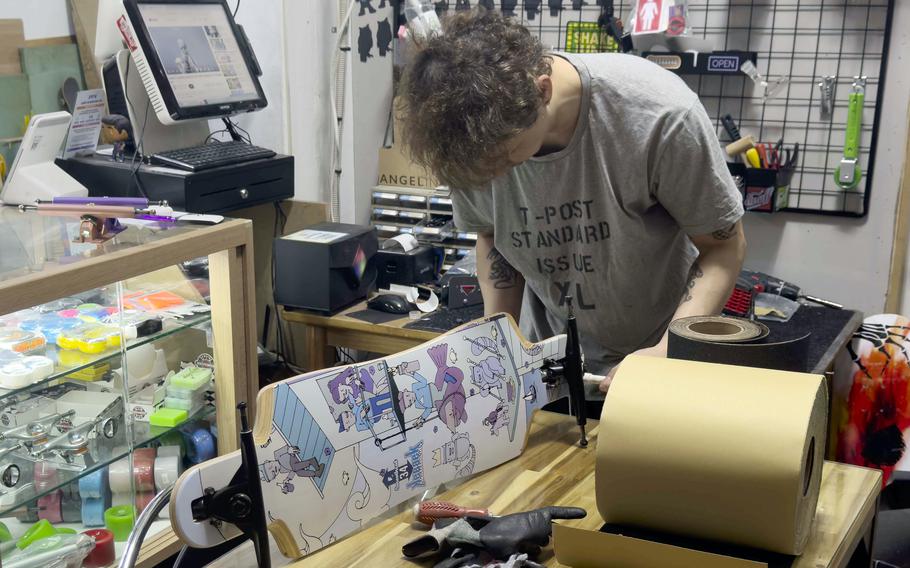 Soo Lee, Stallboards’ soft-spoken, quick-to-laugh owner, left a corporate job to bootstrap a place where skaters, misfits and military members feel at home in Suwon, South Korea.