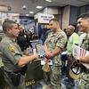Hundreds of service members, civilians, families, and members of the community gathered at the installation's Community Club on Jun 26, to participate in the Fort Buchanan Hiring and Education Fair, organized by the Transition Assistance Program (TAP).