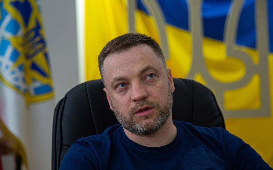 Ukraine Interior Minister Denis Monastyrsky. 